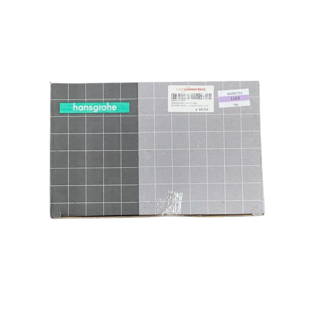 hansgrohe Croma 100 Low Flow 4-inch Handheld Shower Head Modern 3-Spray Full, Pulsating Massage, Intense Turbo 04752820, Brushed Nickel