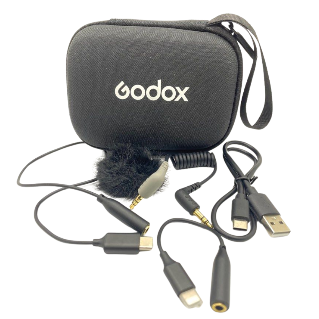 GODOX WES1 Kit 1 Lighting Wireless Lavalier Microphone