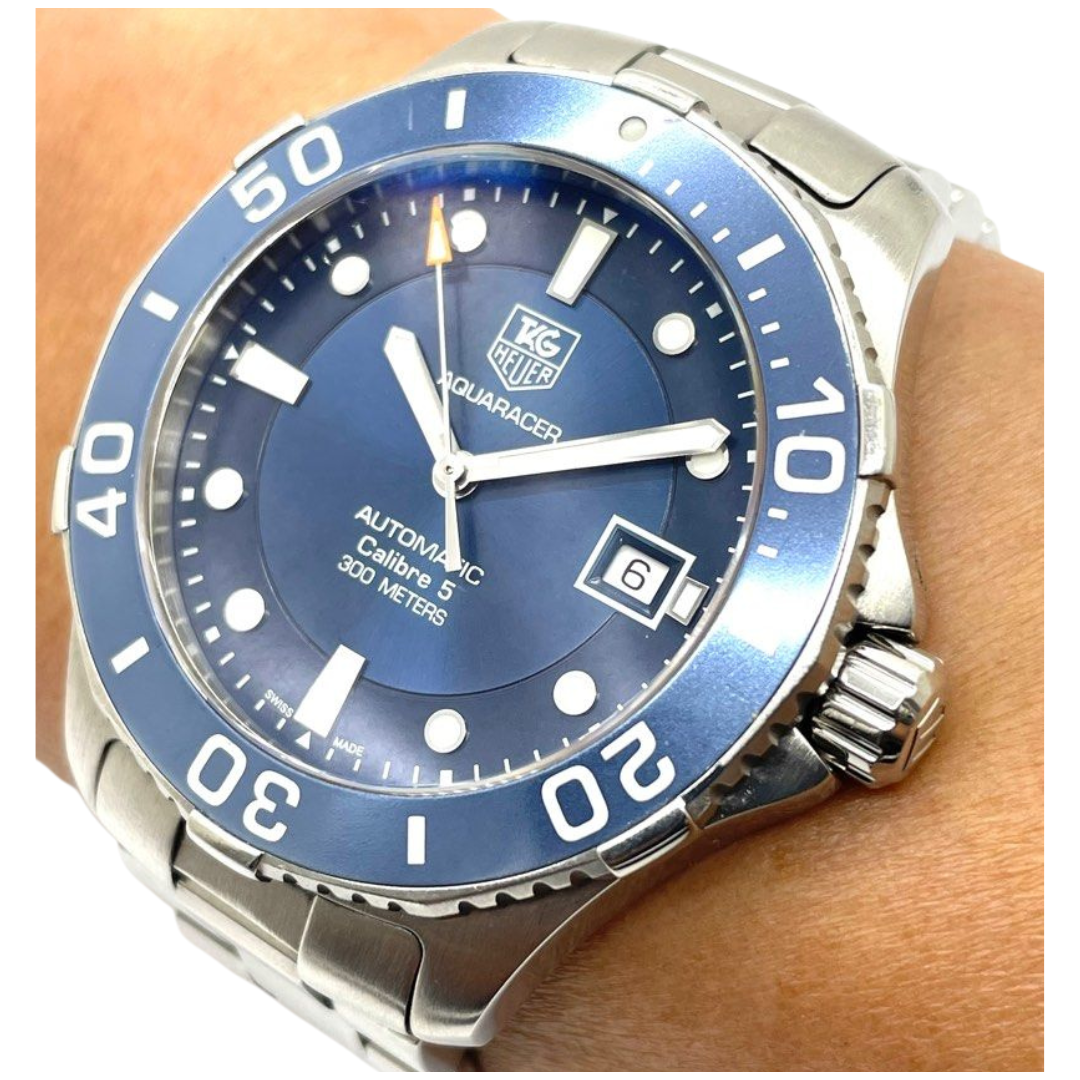Tag Heuer Aquaracer 41mm Automatic Blue Dial Watch