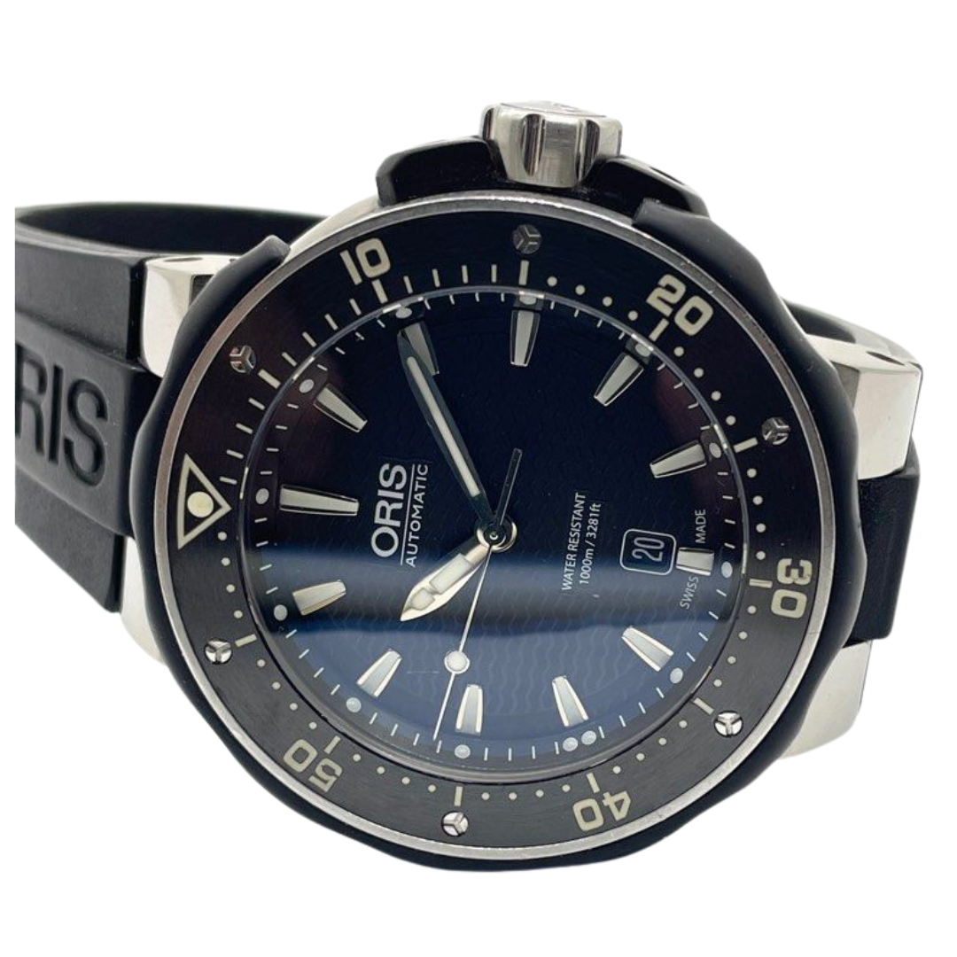 Oris ProDiver 49mm Automatic Black Dial Titanium Case Watch