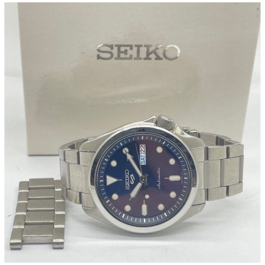 Seiko 5 Sports 40mm Automatic Blue Dial Watch SRPE53K1