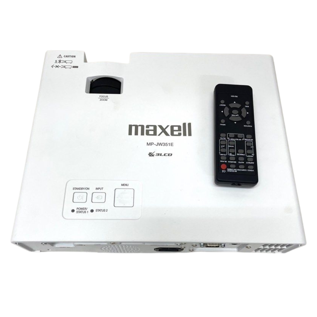 Maxell MP-JW351E WXGA 3500 Lumens 3LCD Laser Projector