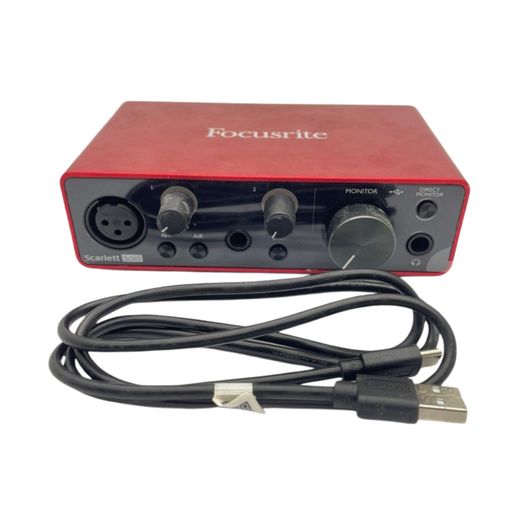 Focusrite Scarlett Solo 3rd Gen USB Audio Interface