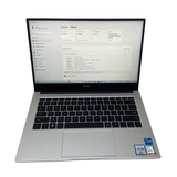 HUAWEI MateBook NBD-WFH9 14" Laptop, i5-1135G7, 16GB RAM, 512GB SSD, Windows 11 Home - Mystic Silver