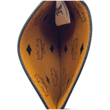 MCM Mini Hummel Card Case Leather Black