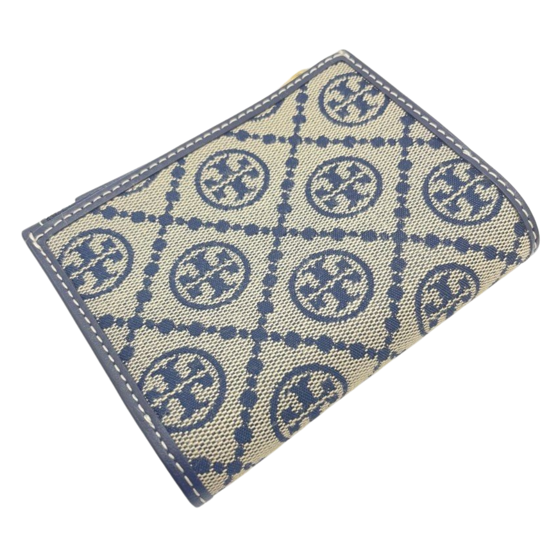 Tory Burch Monogram Canvas Wallet