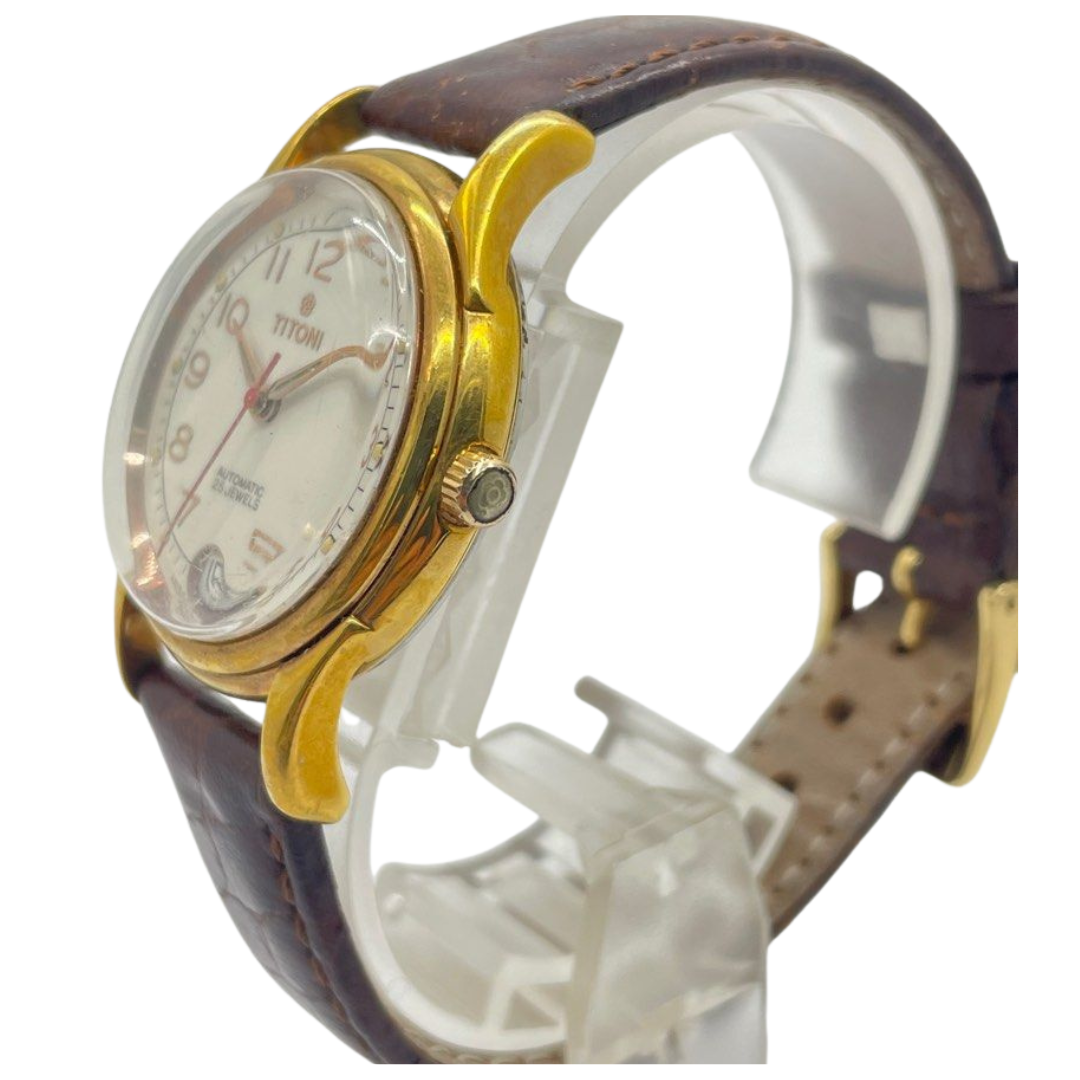 Titoni 31mm Automatic White Dial Watch 7369