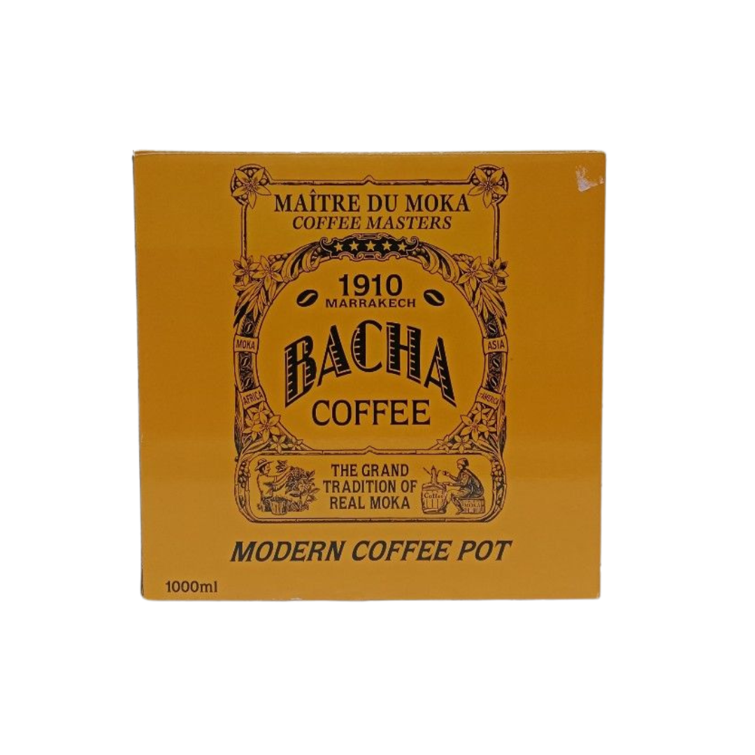 Bacha Maitre Du Moka Large Modern Porcelain Coffee Pot 1000ml