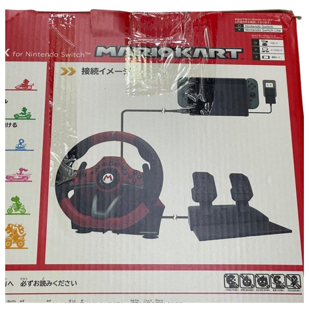 HORI Nintendo Switch Mario Kart Racing Wheel Pro Deluxe