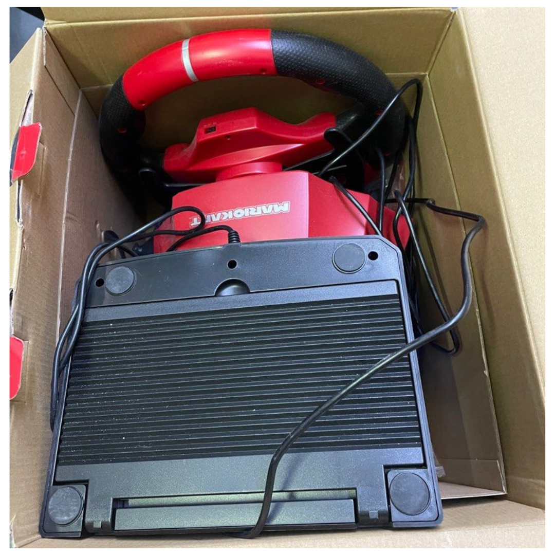 HORI Nintendo Switch Mario Kart Racing Wheel Pro Deluxe