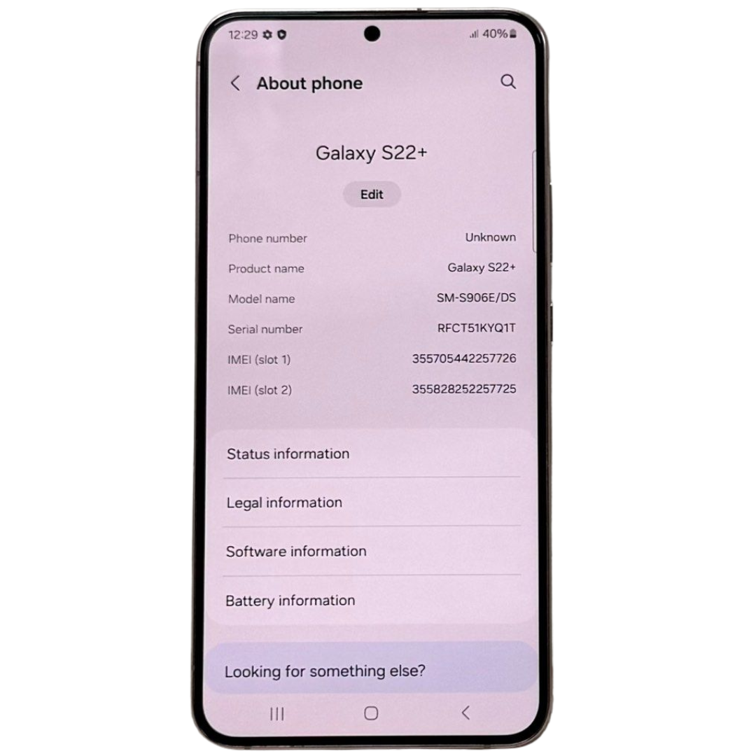 Samsung Galaxy S22+ /256Gb/Pink Gold/8Gb Ram