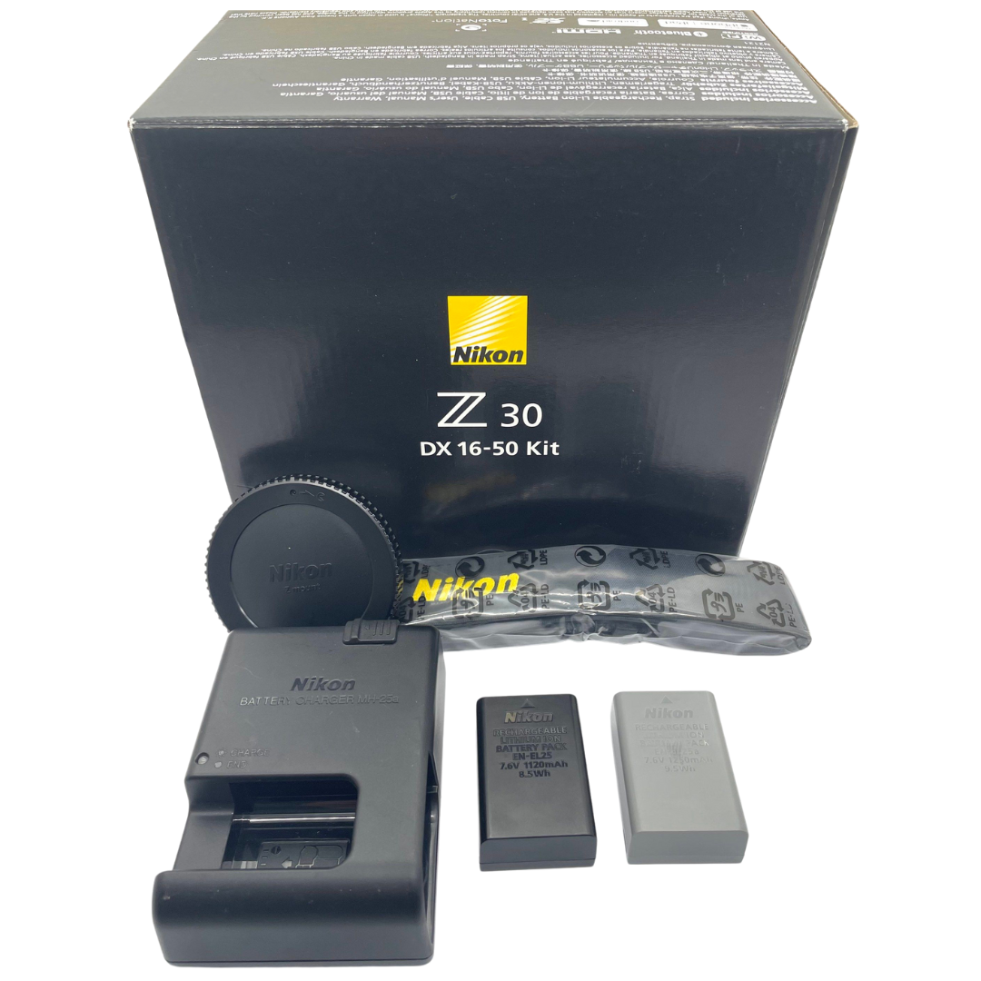 Nikon Z30 Mirrorless 4K Camera Kit With 16-50mm f/3.5-6.3 VR wide-angle Zoom Lens