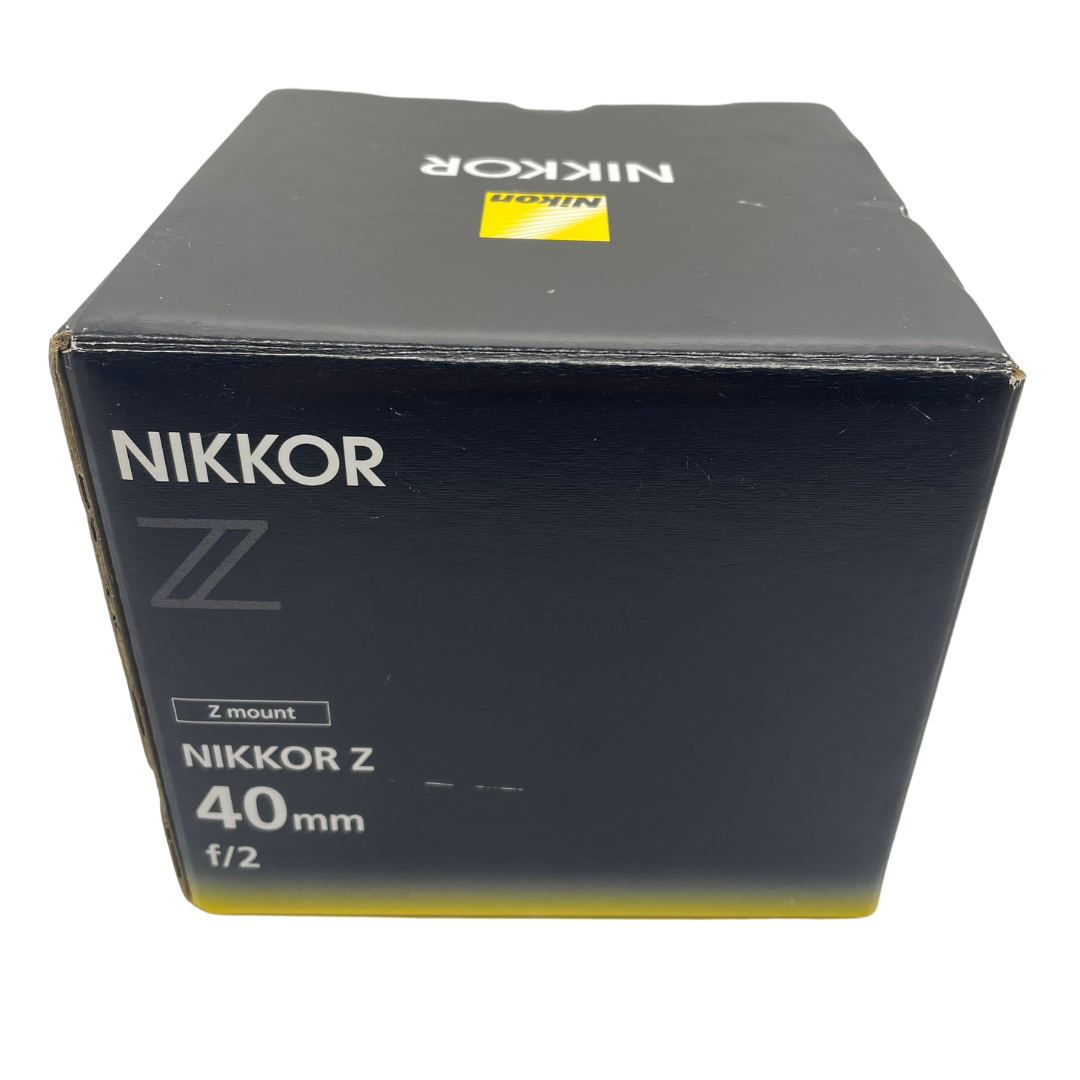 Nikon NIKKOR Z 40mm F2 Lens Z Mount