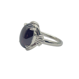 PT900 Natural Red Tourmaline Ring