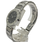 Bvlgari BB26SS 26mm Quartz Black Dial Steel Watch