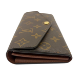 LV Louis Vuitton Monogram Canvas Sarah Wallet M60531