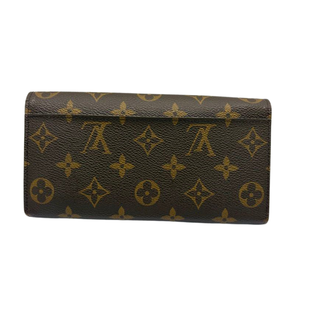 LV Louis Vuitton Monogram Canvas Sarah Wallet M60531