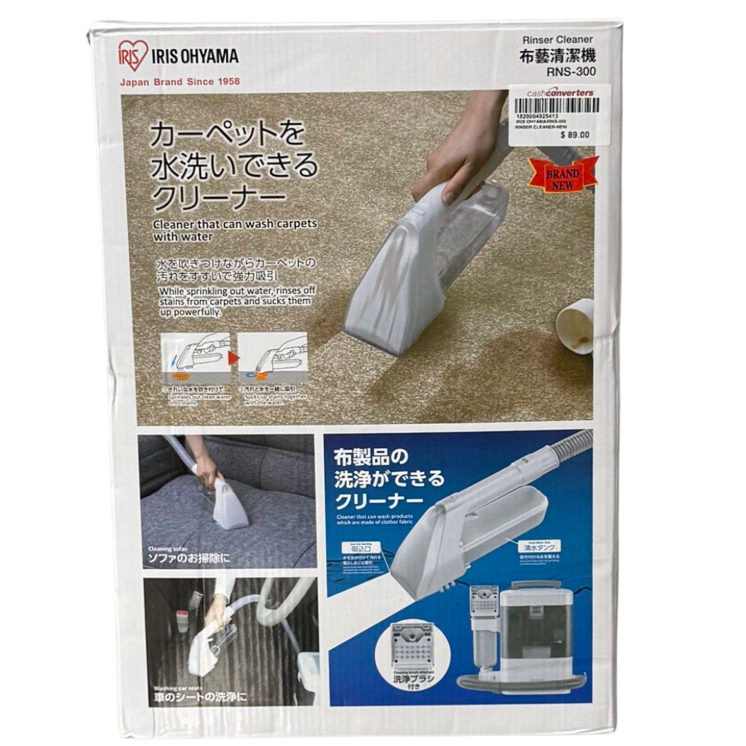 IRIS OHYAMA RNS-300 Rinser/Carpet/Mattress/Sofa Cleaner