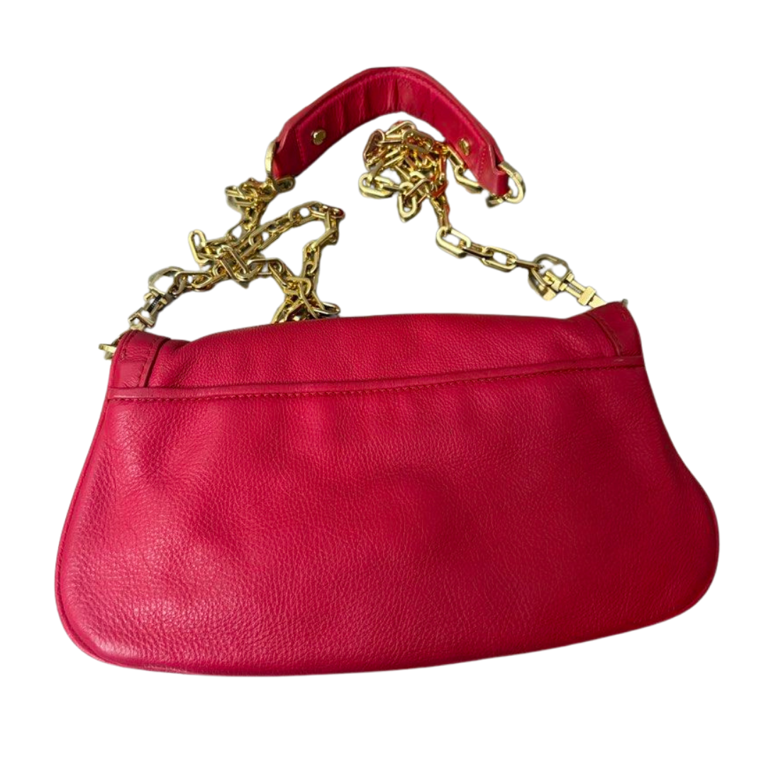 Tory Burch Amanda Logo Clutch/Crossbody Leather Bag