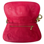 Tory Burch Amanda Logo Clutch/Crossbody Leather Bag