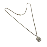 750 White Gold Natural Diamond Necklace
