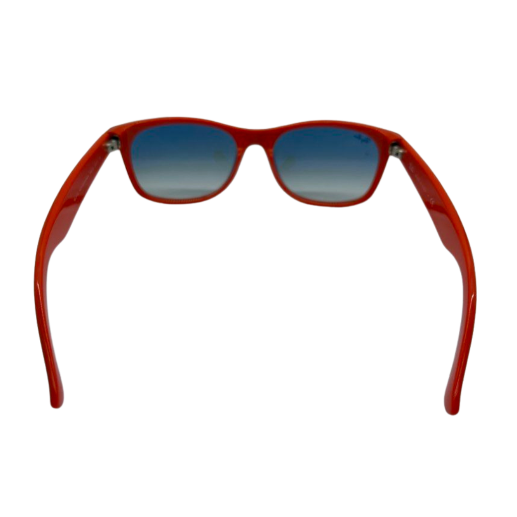 Rayban RB2131 New Wayfarer Unisex Sunglasses, Blue/Orange Frame