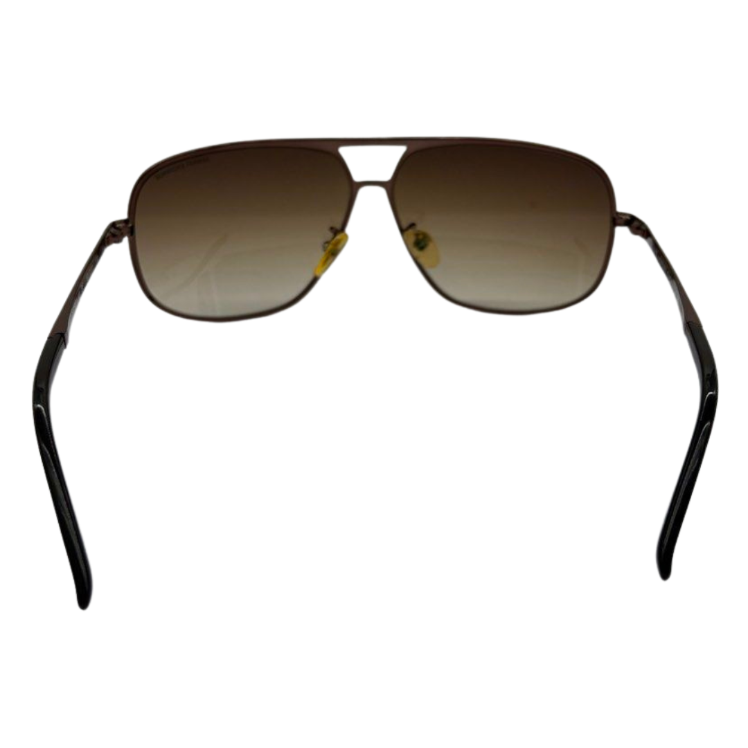 Armani Exchange AX096F/S Aviator Sunglasses, Brown