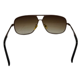 Armani Exchange AX096F/S Aviator Sunglasses, Brown