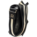 Bally Black Calf Leather Messenger Bag