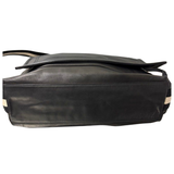 Bally Black Calf Leather Messenger Bag