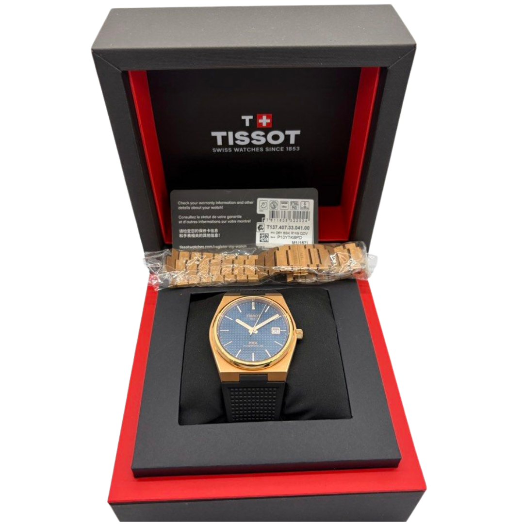 Tissot PRX Powermatic 80 40mm Automatic Blue Dial Watch T137.407.33.041.00