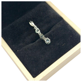 PT900 Natural Paraiba Tourmaline & Diamond Pendant