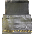 Halston Heritage Carla Studded Flap Bag with Sling
