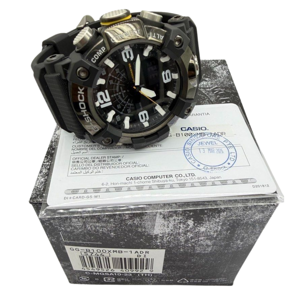 Casio G-Shock GG-B100XMB-1ADR Master of G-Land Mudmaster Digital/Analog Watch