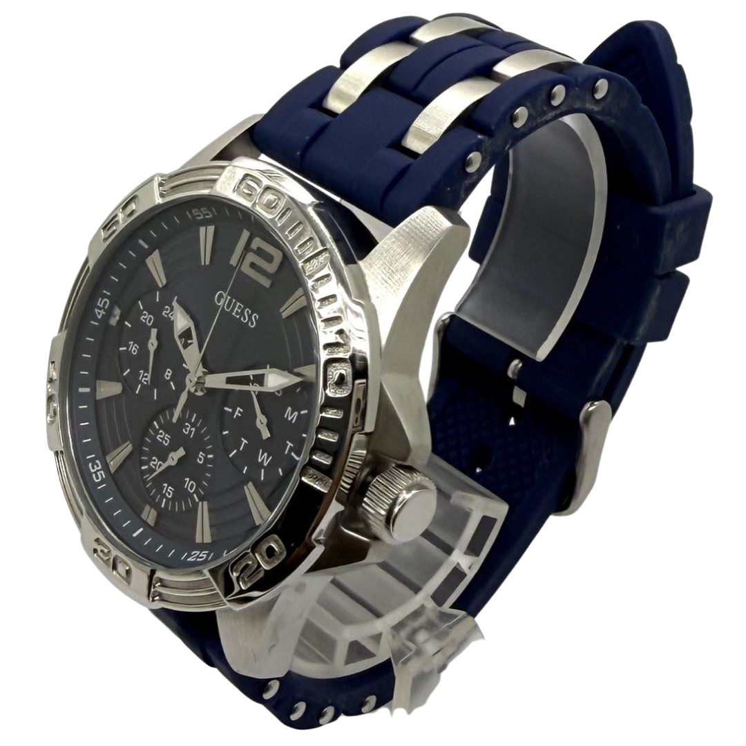 Guess 43 mm Blue Dial Quartz Watch-U0366G2