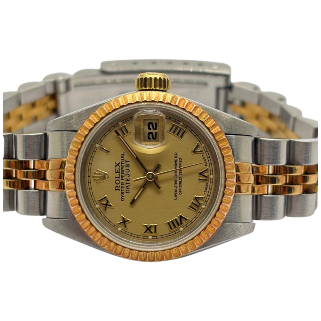 Rolex Datejust 26mm 69173 Half Gold Automatic Watch