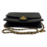 CHANEL CC Turn-lock Chain Shoulder Bag