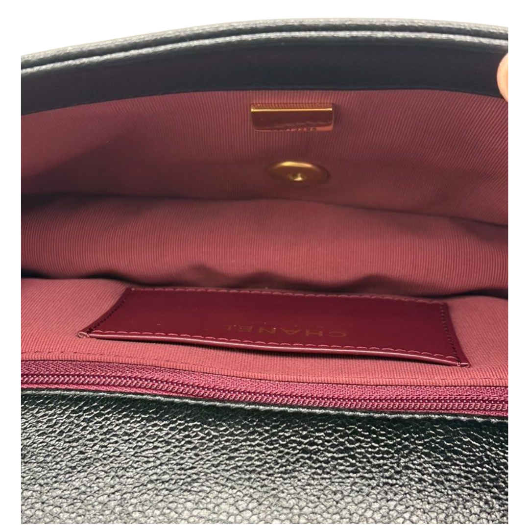 CHANEL CC Turn-lock Chain Shoulder Bag