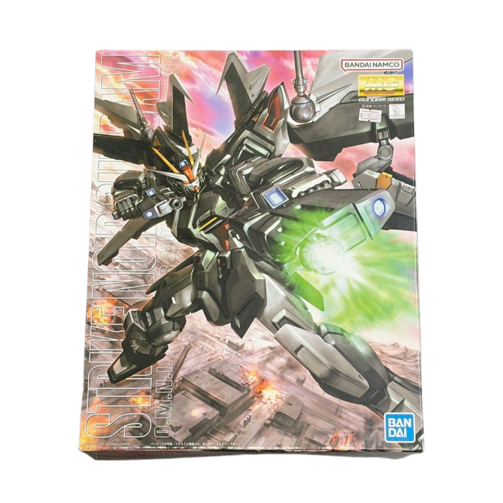 Bandai Namco Strike Noir Gundam Master Grade Action Figure