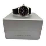 Hamilton Khaki H684910 38mm Quartz Black Dial Watch