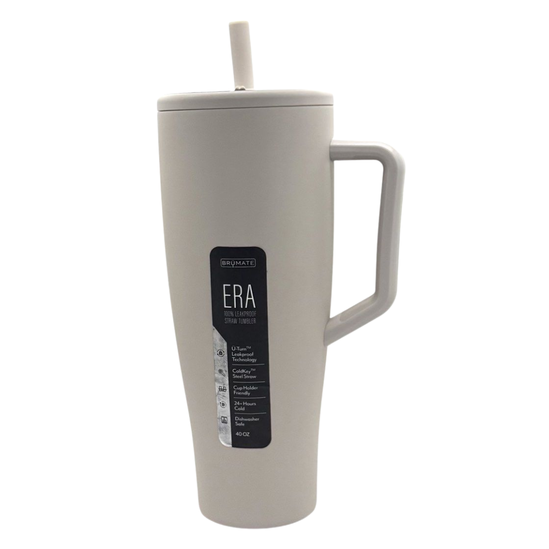 BrüMate Era BERA40DU - Tumbler with handle and straw, 1.2L/40oz size