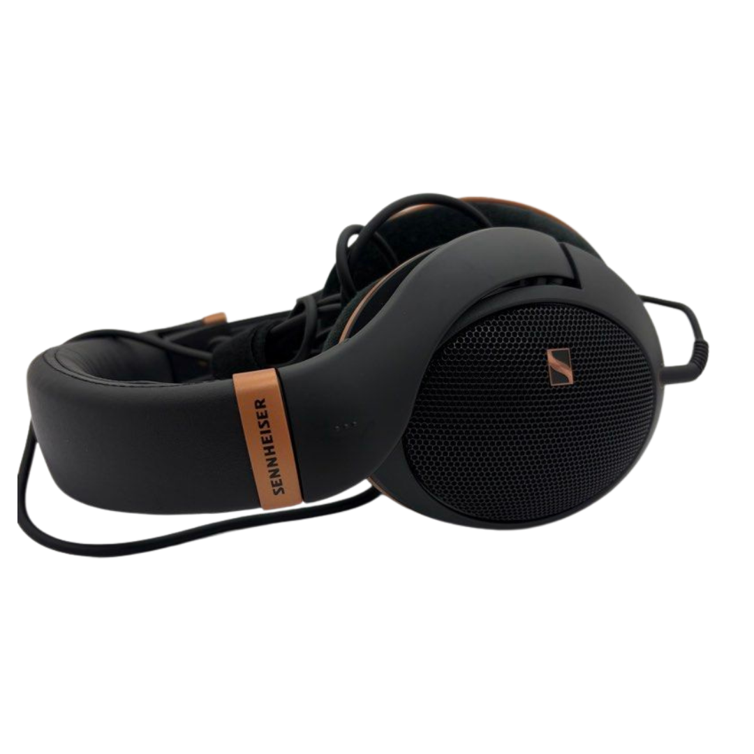 Sennheiser HD 505 Headphones, Wired, Over-Ear, with Transparent Sound and Controlled Bass, Enhanced Wearing Comfort, for Music, Work and Gaming – incl. 1.80 m Cable, Drawstring Bag – Copper Edition