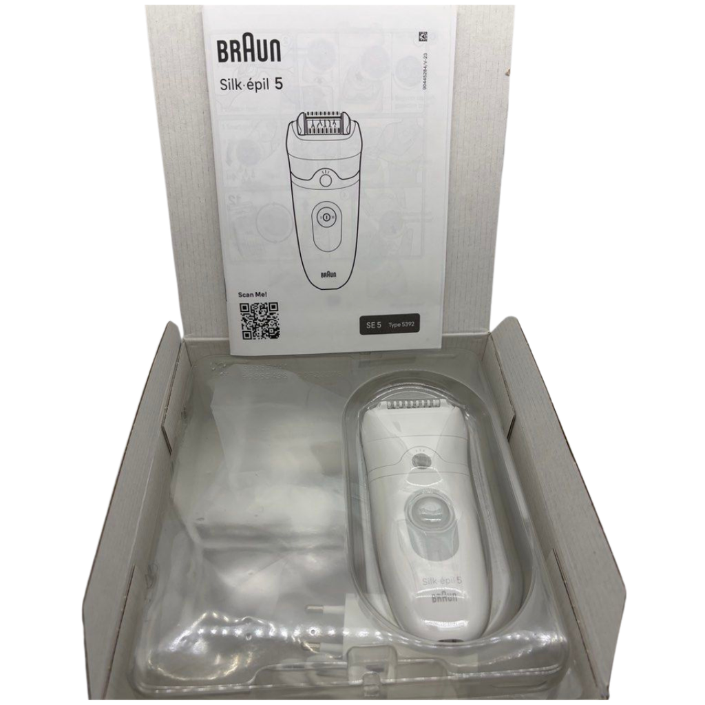 Braun SE5041 Silk Epil 5 Women's Hair Removal Epilator, White