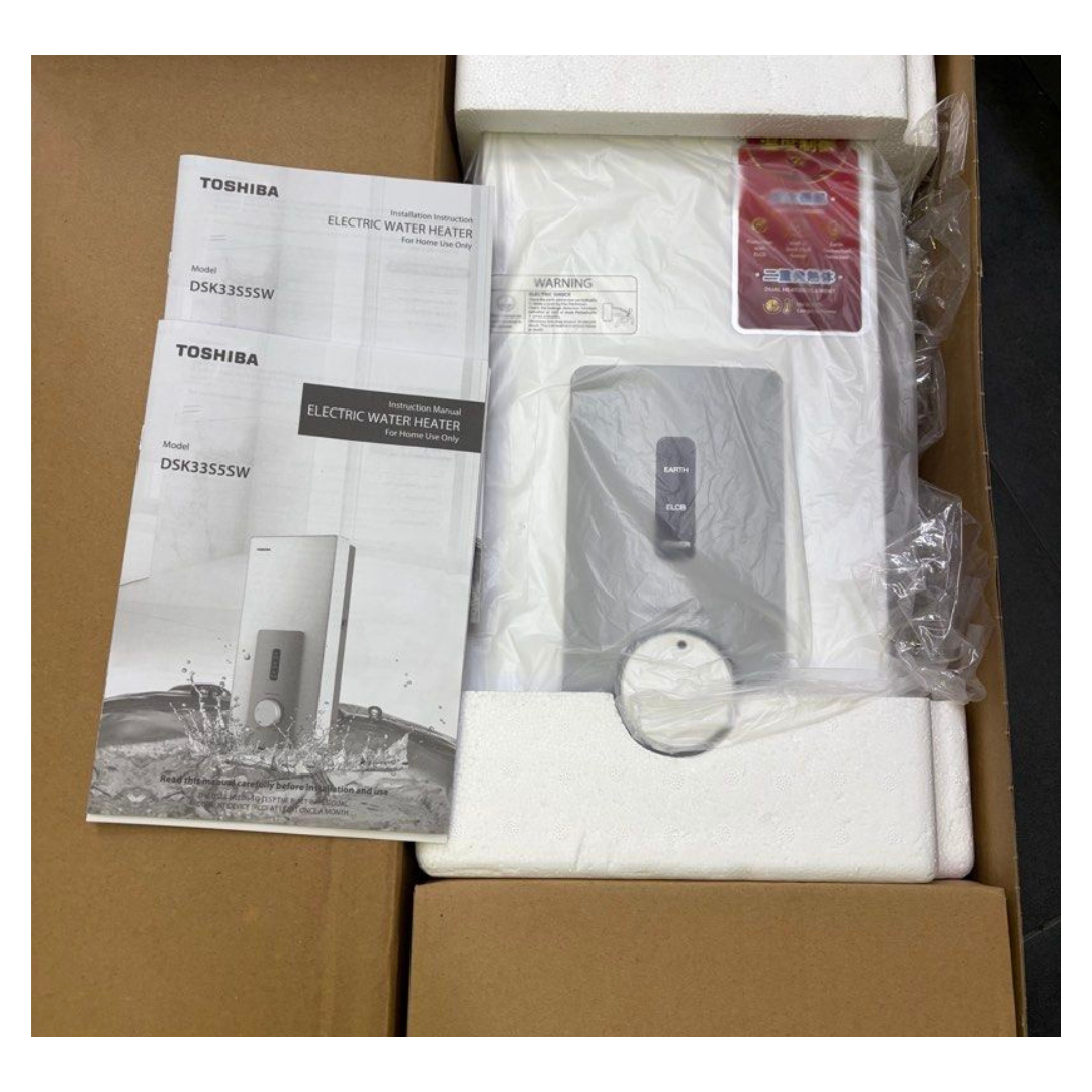 Toshiba DSK33S5SW Instant Electric Water Heater