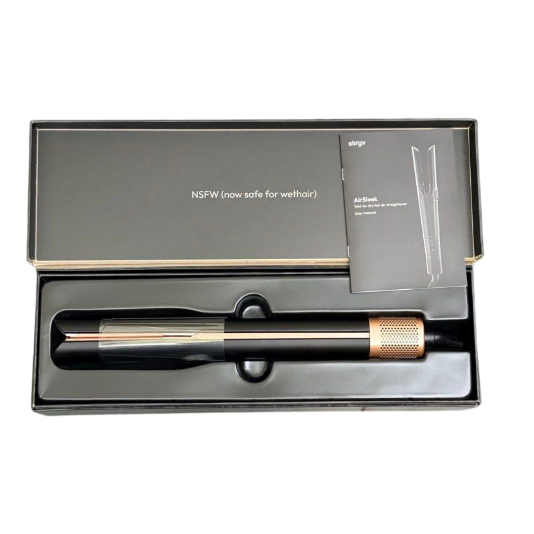 Stryv AirSleek Wet to Dry Hair Straightener & Dryer 2 in 1, 3 Styling Modes, Smart Temp Control