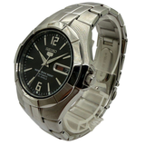 Seiko 5 40mm Automatic Black Dial Steel Watch 7S26-03J0