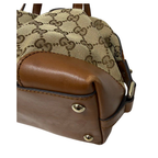Gucci Brick Lane GG Canvas Boston Shoulder Bag