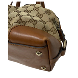 Gucci Brick Lane GG Canvas Boston Shoulder Bag