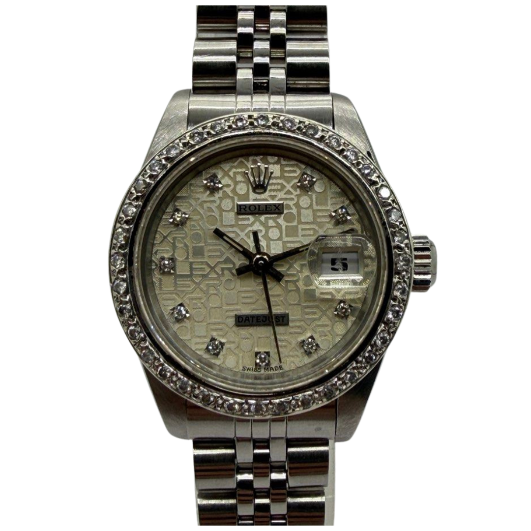 Rolex Datejust 69174 26mm Diamond Dial/Bezel Automatic Watch Main image