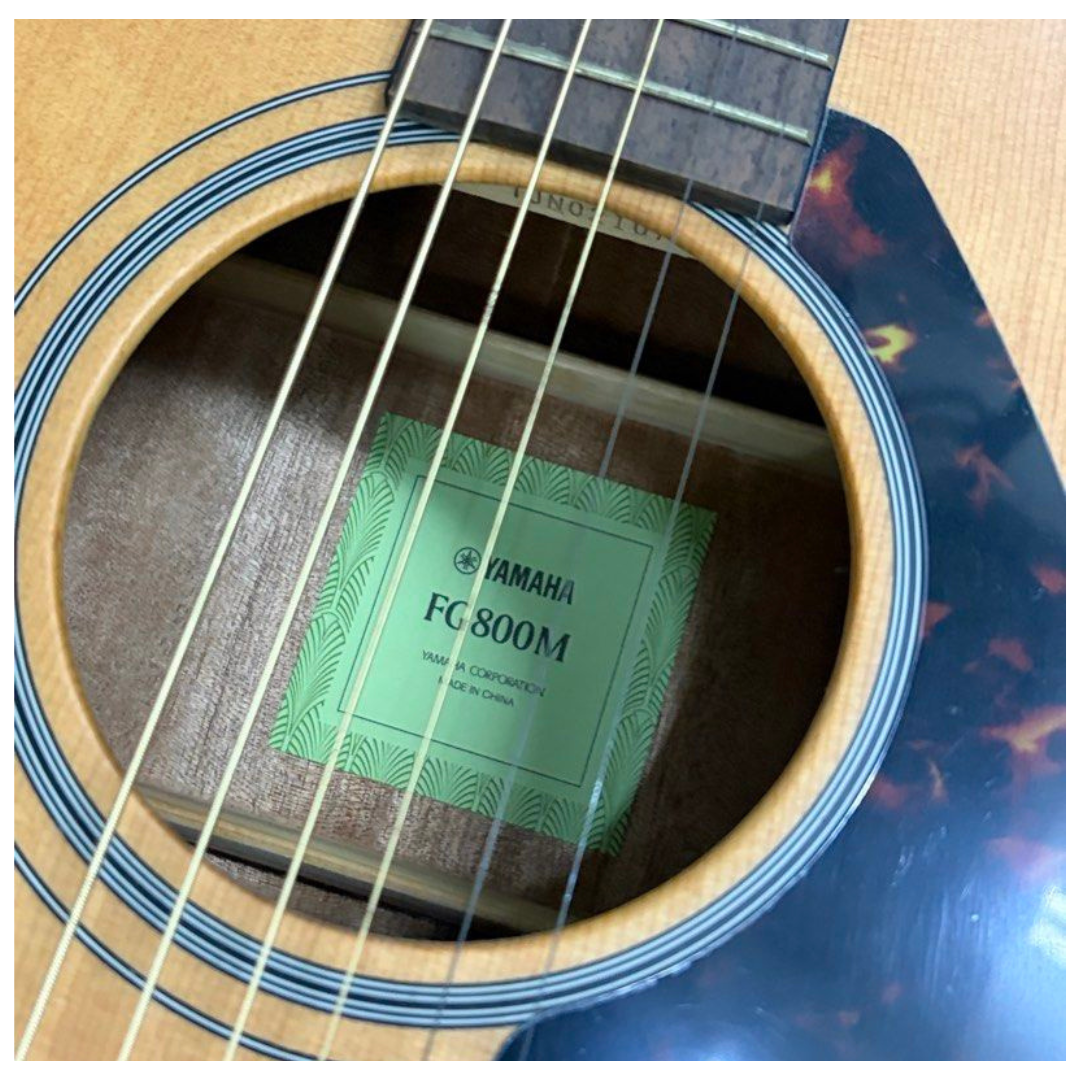 Yamaha FG800M Acoustic Guitar, Brown